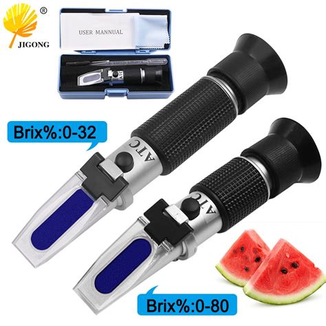 refractometer conversion for fermented wine|grape sugar tester.